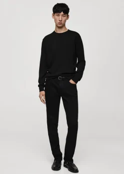 MANGO Kardigany I Swetry*Sweter z dzianiny o średniej grubości z 100% wełny