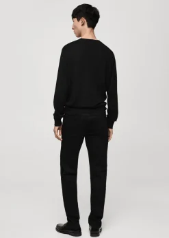 MANGO Kardigany I Swetry*Sweter z dzianiny o średniej grubości z 100% wełny