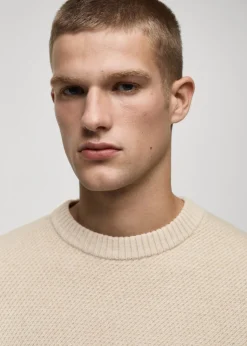 MANGO Kardigany I Swetry*Sweter z dzianiny regular fit