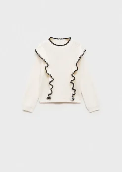 Dzieci MANGO Swetry I Kardigany*Sweter z dzianiny w kontrastowych kolorach