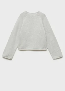 Dzieci MANGO Swetry I Kardigany*Sweter z dzianiny z 100% bawełny