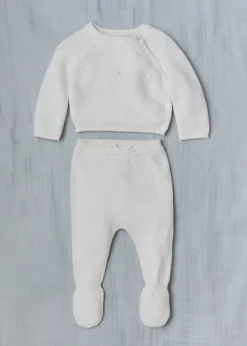 Dzieci MANGO Swetry I Kardigany|Swetry I Kardigany*Sweter z dzianiny z haftem