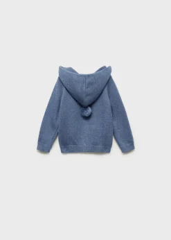 Dzieci MANGO Swetry I Kardigany|Swetry I Kardigany*Sweter z dzianiny z kapturem