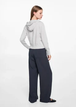 MANGO Swetry I Kardigany|Bluzy*Sweter z dzianiny z kapturem