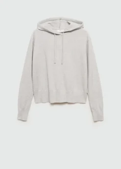 MANGO Swetry I Kardigany|Bluzy*Sweter z dzianiny z kapturem