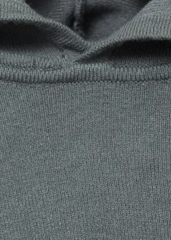 Dzieci MANGO Swetry I Kardigany*Sweter z dzianiny z kapturem