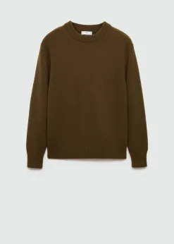 MANGO Kardigany I Swetry*Sweter z dzianiny z mieszanki wełny