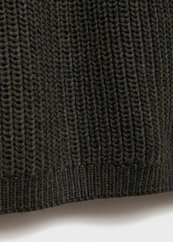 Dzieci MANGO Swetry I Kardigany*Sweter z dzianiny z ozdobnymi guzikami