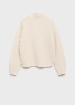 Dzieci MANGO Swetry I Kardigany*Sweter z dzianiny z półgolfem