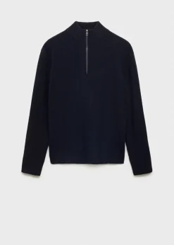 MANGO Kardigany I Swetry*Sweter z dzianiny z półgolfem