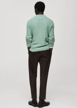 MANGO Kardigany I Swetry*Sweter z dzianiny z teksturą