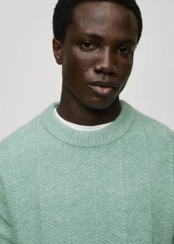 MANGO Kardigany I Swetry*Sweter z dzianiny z teksturą