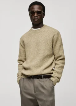 MANGO Kardigany I Swetry*Sweter z dzianiny z teksturą