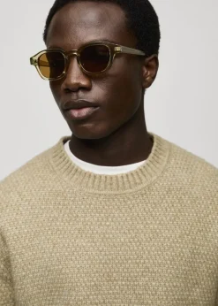 MANGO Kardigany I Swetry*Sweter z dzianiny z teksturą