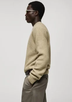 MANGO Kardigany I Swetry*Sweter z dzianiny z teksturą