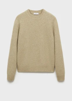 MANGO Kardigany I Swetry*Sweter z dzianiny z teksturą