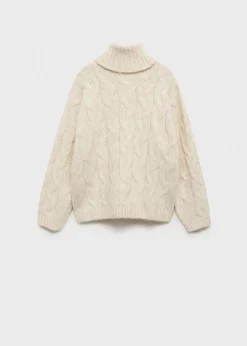 Dzieci MANGO Swetry I Kardigany*Sweter z dzianiny z warkoczami