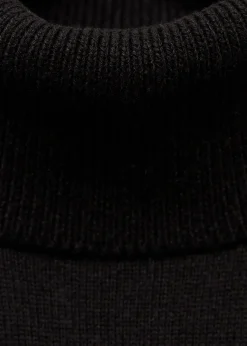 Dzieci MANGO Swetry I Kardigany*Sweter z dzianiny z wywijanym golfem