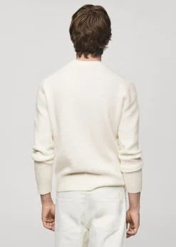 MANGO Kardigany I Swetry*Sweter z dzianiny ze strukturą cuadrillé