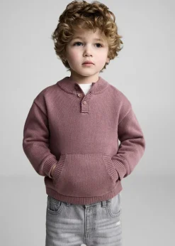 Dzieci MANGO Swetry I Kardigany|Swetry I Kardigany*Sweter z kieszenią z przodu
