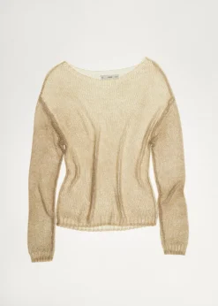 MANGO Swetry I Kardigany*Sweter z lureksu z dekoltem w łódkę