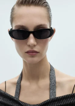 MANGO Swetry I Kardigany*Sweter z lureksu z odkrytymi ramionami