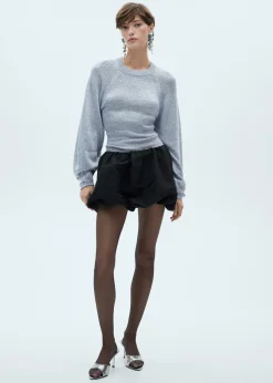 MANGO Swetry I Kardigany*Sweter z lureksu z odkrytymi plecami