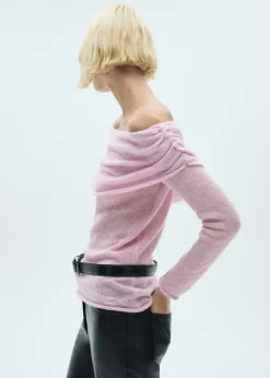 MANGO Swetry I Kardigany*Sweter z marszczonymi ściągaczami