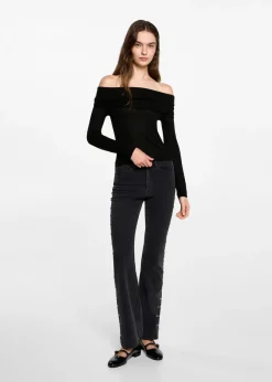 MANGO Swetry I Kardigany*Sweter z odkrytymi ramionami