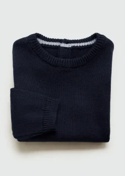 Dzieci MANGO Swetry I Kardigany*Sweter z okrągłym dekoltem