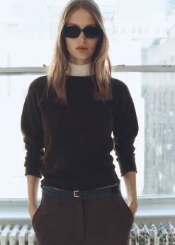 MANGO Swetry I Kardigany*Sweter z okrągłym dekoltem