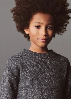 Dzieci MANGO Swetry I Kardigany*Sweter z okrągłym dekoltem