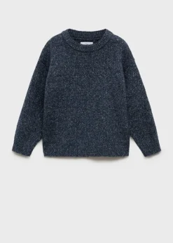 Dzieci MANGO Swetry I Kardigany*Sweter z okrągłym dekoltem