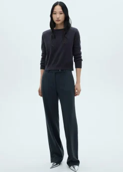 MANGO Swetry I Kardigany*Sweter z okrągłym dekoltem