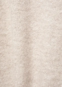 MANGO Swetry I Kardigany|Piżamy*Sweter z okrągłym dekoltem z dzianiny mieszanej z bawełny i lnu
