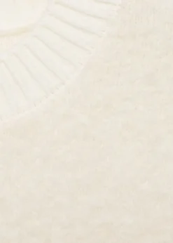 MANGO Swetry I Kardigany*Sweter z okrągłym dekoltem i miękkim wykończeniem