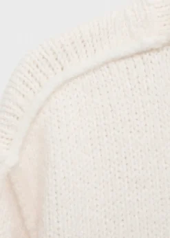 MANGO Swetry I Kardigany*Sweter z półgolfem i dekoracyjnymi szwami