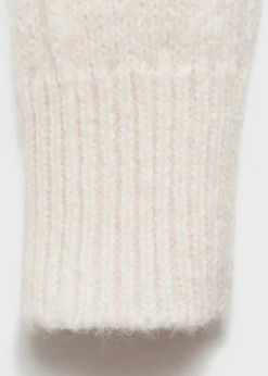 MANGO Swetry I Kardigany*Sweter z półgolfem i dekoracyjnymi szwami