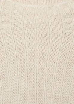 MANGO Swetry I Kardigany*Sweter z półgolfem i dekoracyjnymi szwami