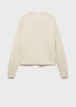 MANGO Swetry I Kardigany*Sweter z półgolfem i dekoracyjnymi szwami