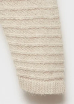 MANGO Swetry I Kardigany*Sweter z półgolfem i dekoracyjnymi szwami