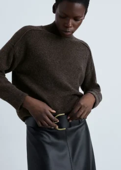 MANGO Swetry I Kardigany*Sweter z półgolfem i szwami