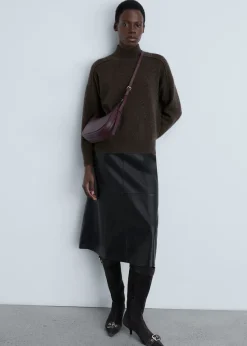 MANGO Swetry I Kardigany*Sweter z półgolfem i szwami