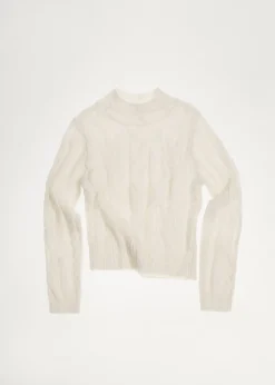 MANGO Swetry I Kardigany*Sweter z półgolfem i warkoczami