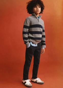 Dzieci MANGO Swetry I Kardigany*Sweter z półgolfem na zamek