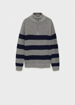 Dzieci MANGO Swetry I Kardigany*Sweter z półgolfem na zamek