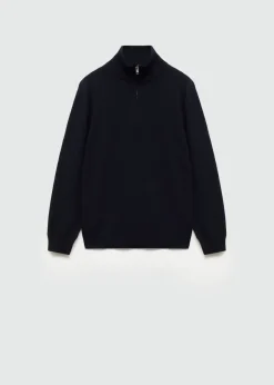 Dzieci MANGO Swetry I Kardigany*Sweter z półgolfem na zamek