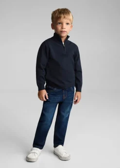 Dzieci MANGO Swetry I Kardigany*Sweter z półgolfem na zamek