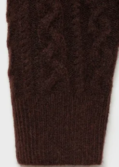 MANGO Swetry I Kardigany|Piżamy*Sweter z warkoczami i okrągłym dekoltem