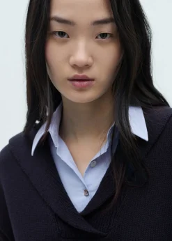 MANGO Swetry I Kardigany*Sweter z wszytą koszulą